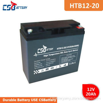 CSBattery 12V20Ah 3 Years Warranty  GEL Battery for Power-Tools/water-pump/hardware/Electric-Forklift-Truck